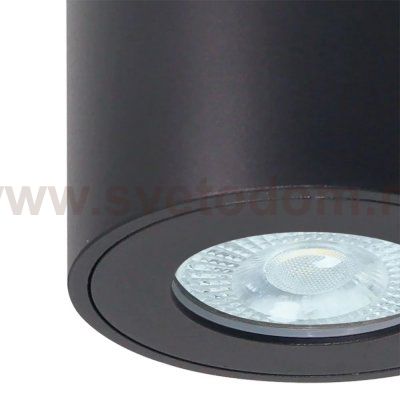 Светильники точечные накладные со сменной лампой Arte Lamp A1469PL-1BK TINO