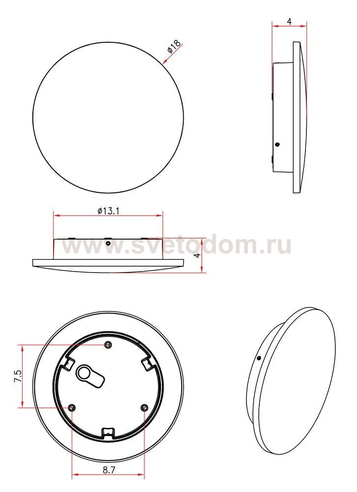Фасадный светильник Arte Lamp NIMBO A1510AL-1BK