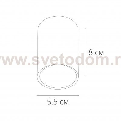 Точечный накладной светильник Arte lamp A1517PL-1BK BEID