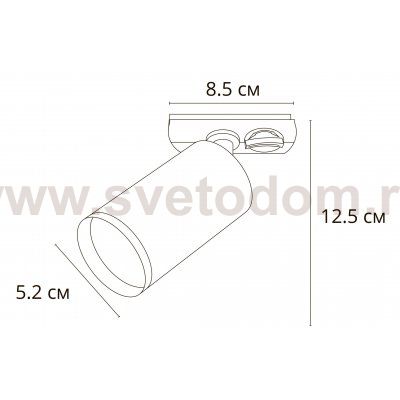 Светильник потолочный Arte lamp A1519PL-1WH FLAME