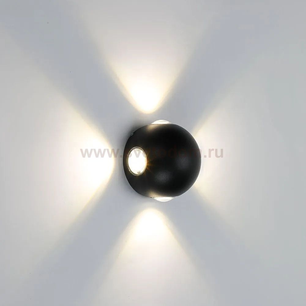 Фасадный светильник Arte Lamp A1545AL-4BK CONRAD