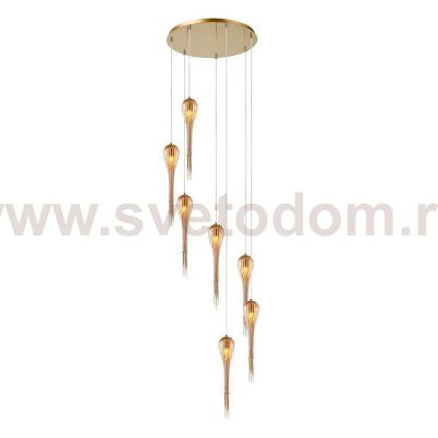 Каскадная люстра Arte Lamp WATERFALL A1577SP-7GO