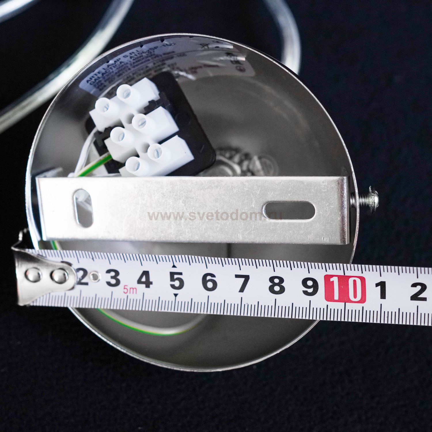 Светильник шар зеркальный 300мм Arte lamp A1582SP-1CC Galactica