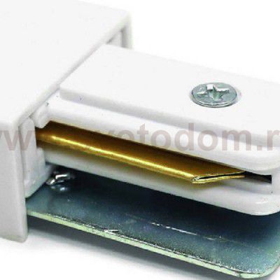 Коннектор питания для трека белый Arte lamp A160033 TRACK