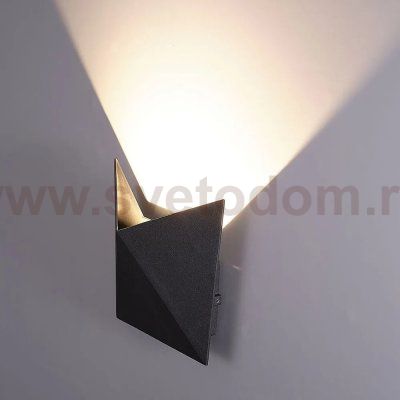 Фасадный светильник Arte Lamp BUSTA A1609AL-1BK