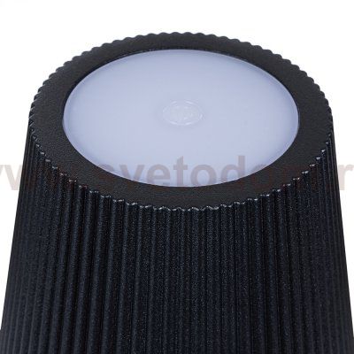 Уличный настольный светильник Arte Lamp A1616LT-1BK FUYUE