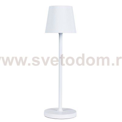 Уличный настольный светильник Arte Lamp A1616LT-1WH FUYUE