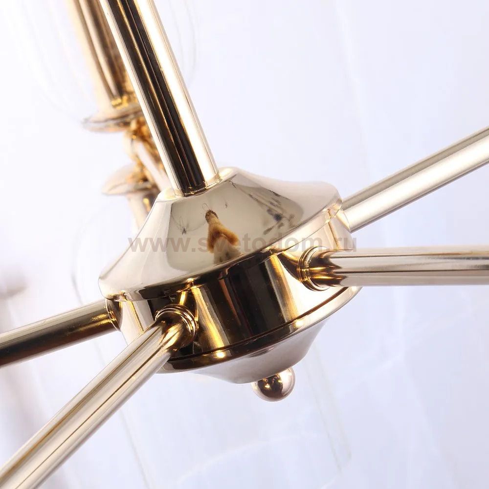 Подвесная люстра Arte Lamp A1623LM-10GO CHARM