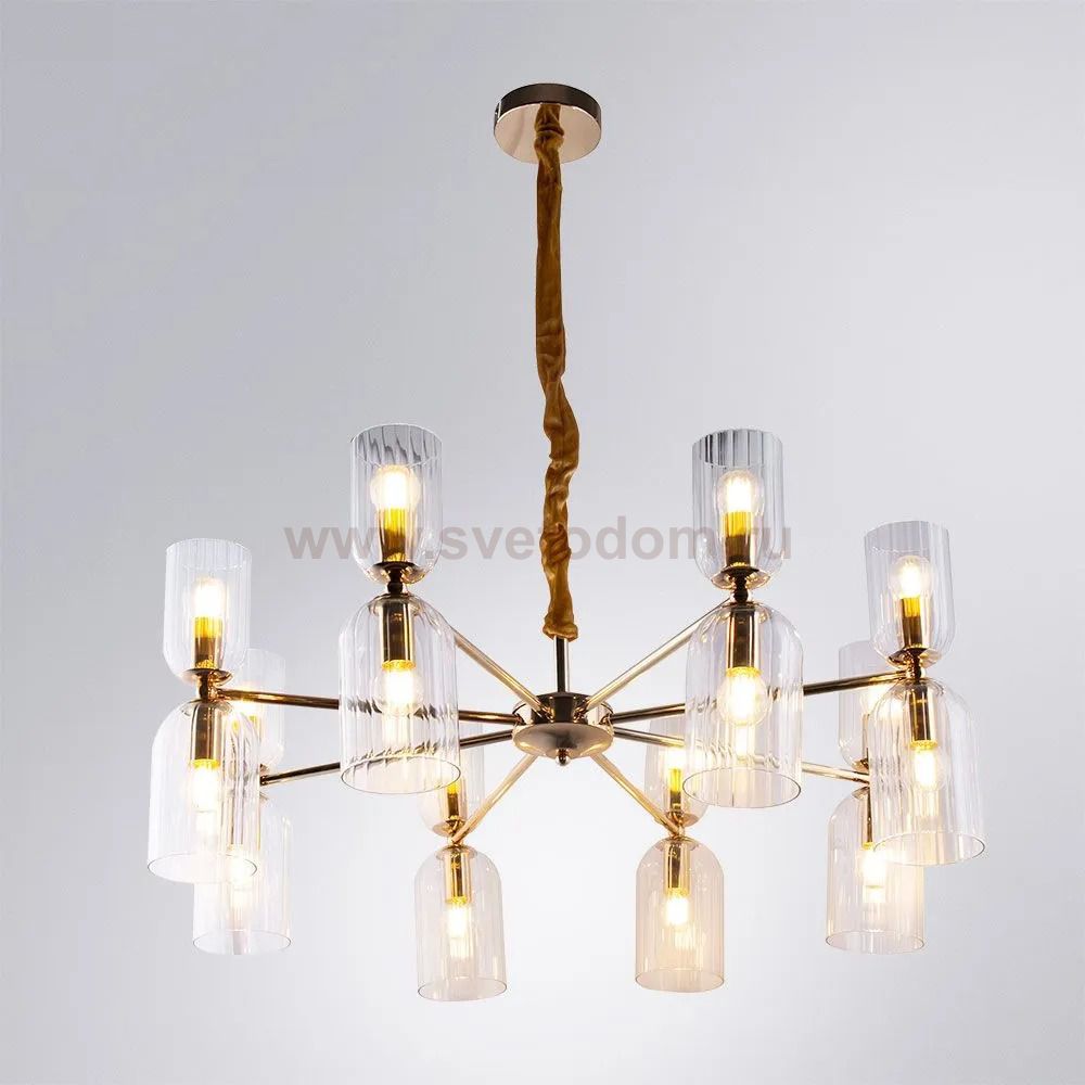 Подвесная люстра Arte Lamp A1623LM-16GO CHARM