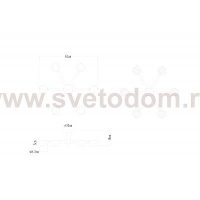Потолочная люстра Arte Lamp TENDA A1624PL-6BK