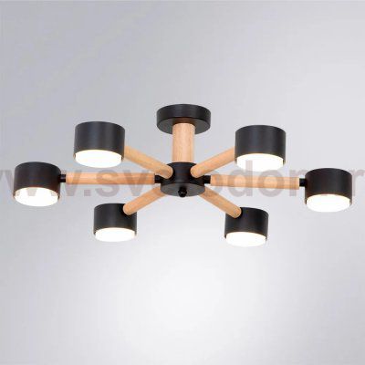 Потолочная люстра Arte Lamp TENDA A1624PL-6BK