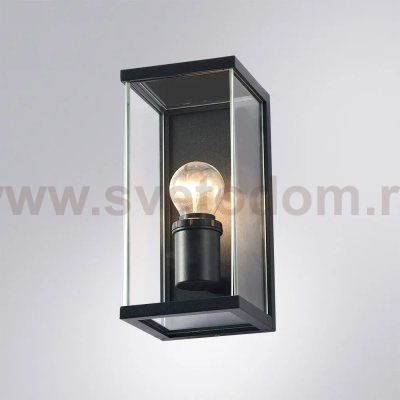 Уличный настенный светильник Arte Lamp A1632AL-1BK POT