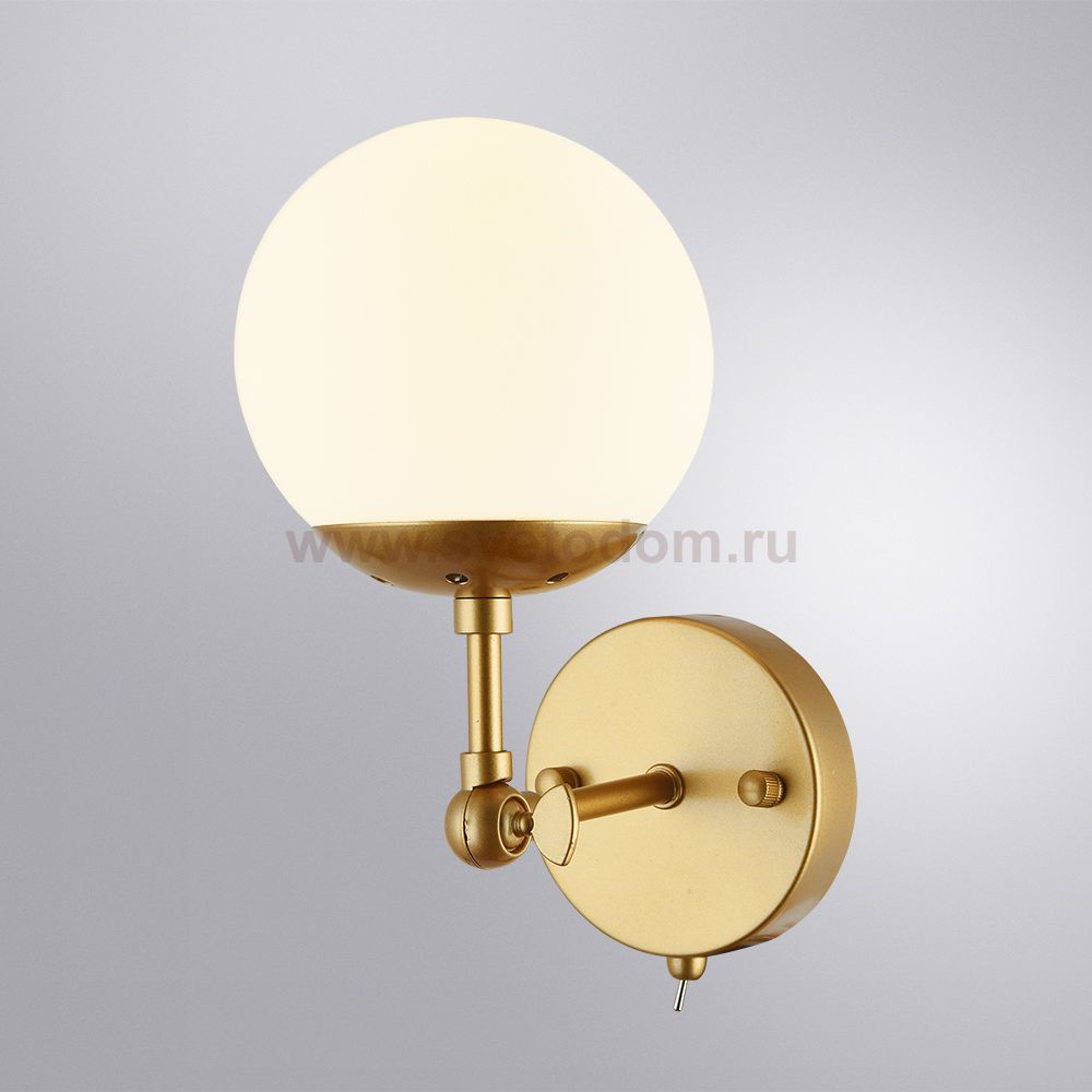 Светильник настенный бра Arte lamp A1664AP-1GO BOLLA