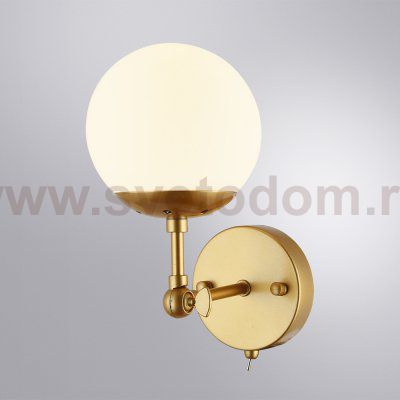 Светильник настенный бра Arte lamp A1664AP-1GO BOLLA