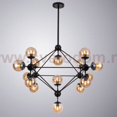 Светильник подвесной Arte lamp A1664SP-15BK BOLLA