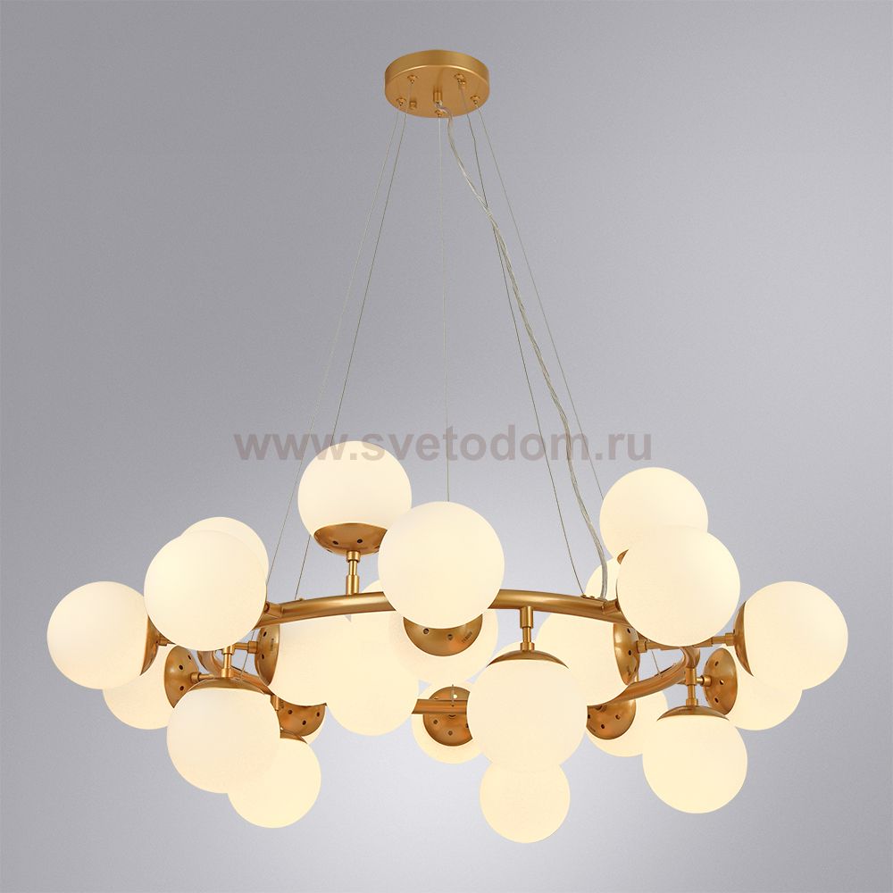 Люстра на штанге Arte lamp A1664SP-25GO BOLLA