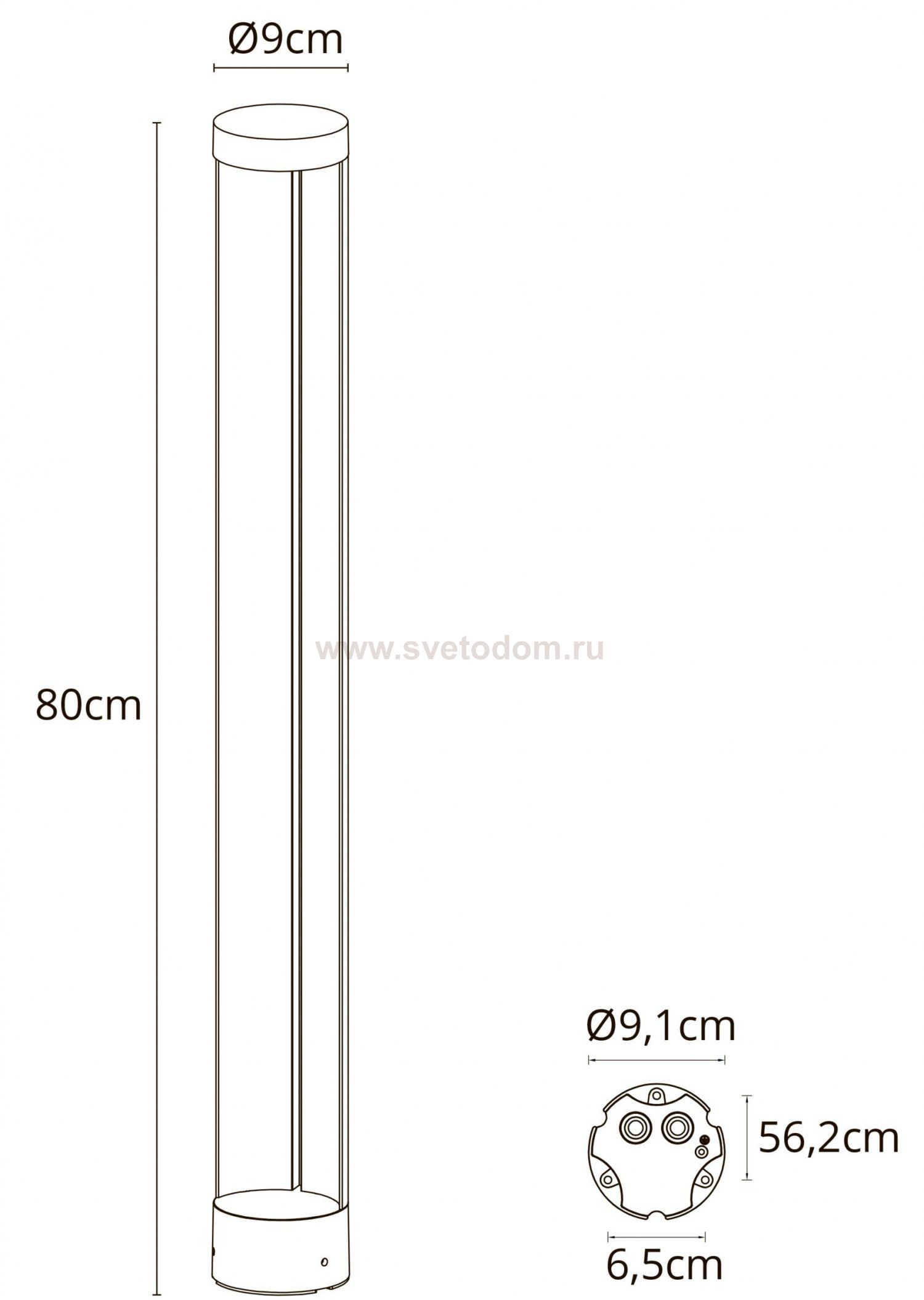 Ландшафтный светильник Arte lamp A1680PA-1BK NEW YORK