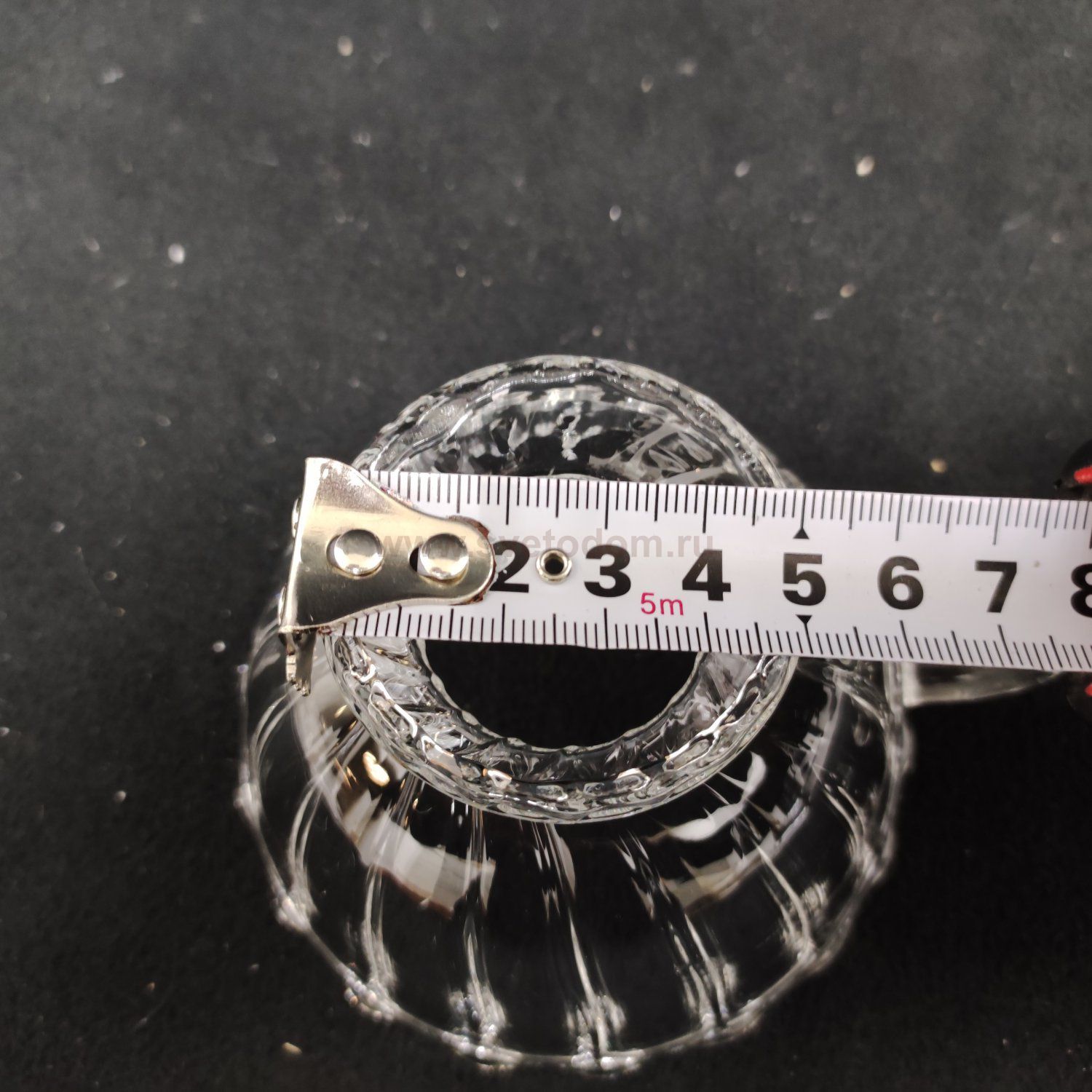 Светильник настенный чашка прозрачная Arte Lamp A1704AP-1CC TET-A-TET