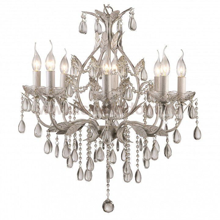 Подвесная люстра Arte lamp A1752LM-8WG Goccia