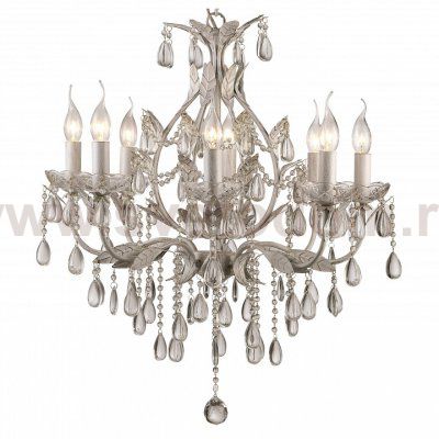 Подвесная люстра Arte lamp A1752LM-8WG Goccia