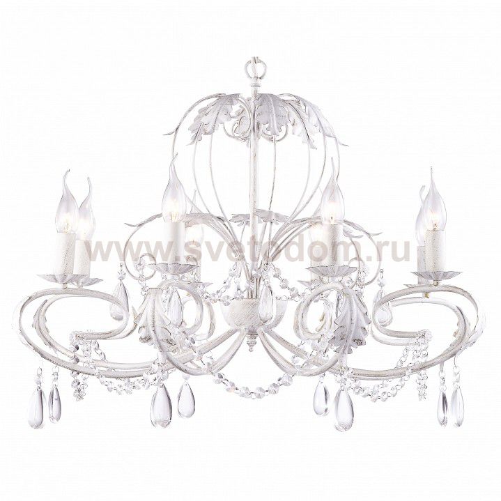 Подвесная люстра Arte lamp A1777LM-8WG Semiramida