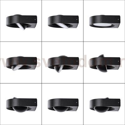 Фасадный светильник Arte lamp A1831AL-1BK SAN FRANCISCO