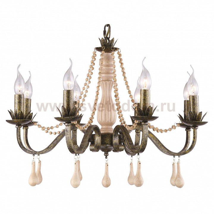 Подвесная люстра Arte lamp A1832LM-8GA Rosario