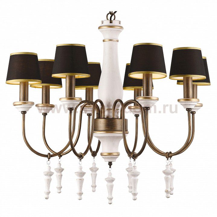 Подвесная люстра Arte lamp A1843LM-8BG Fortezza