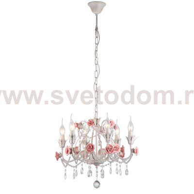 Подвесная люстра Arte lamp A1855LM-8WG Rosarium