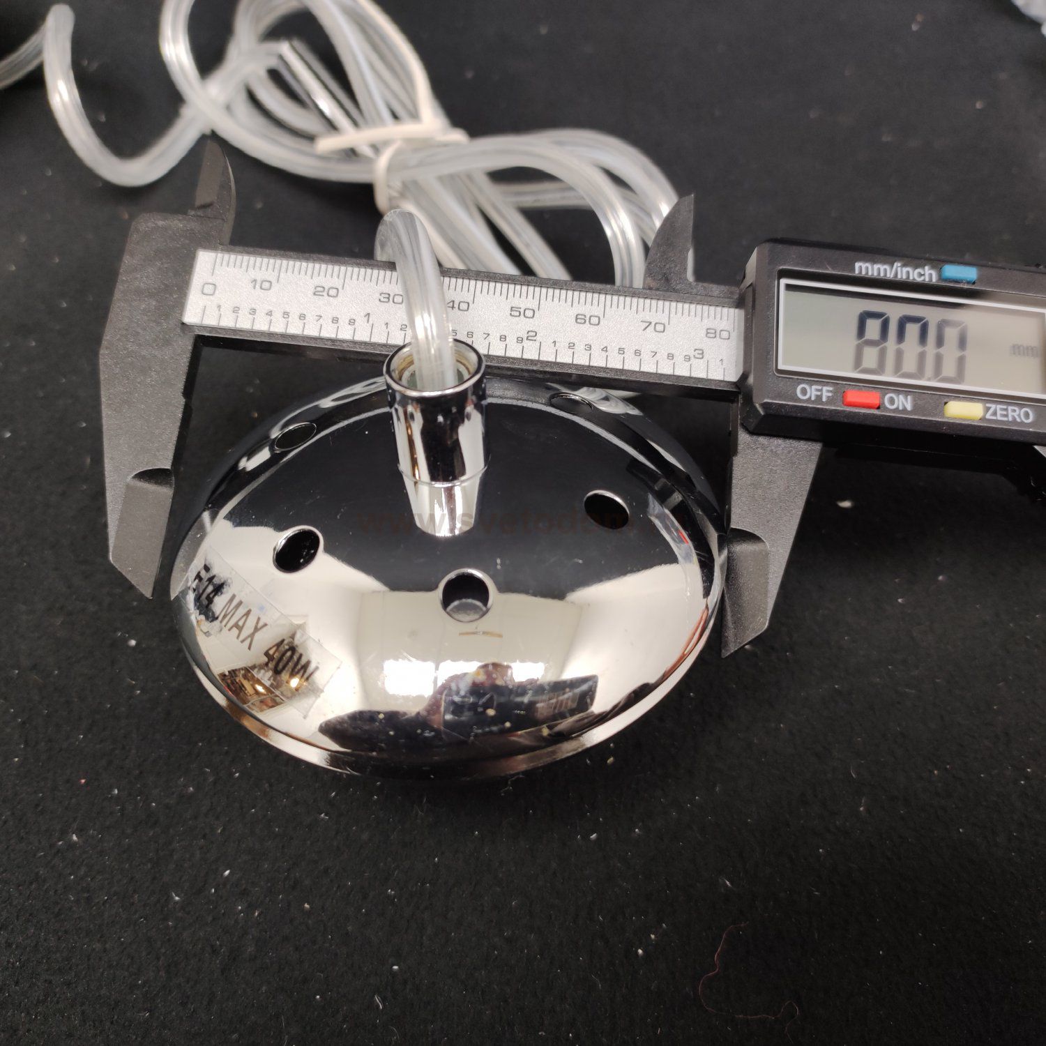 Светильник подвесной шар прозрачный 150мм Arte Lamp A1915SP-1CC VOLARE