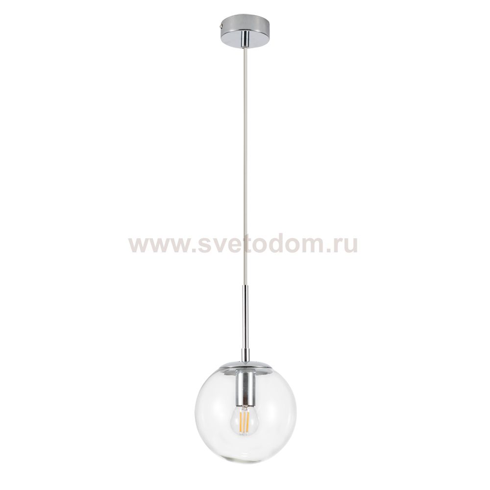 Светильник подвесной шар прозрачный 150мм Arte Lamp A1915SP-1CC VOLARE