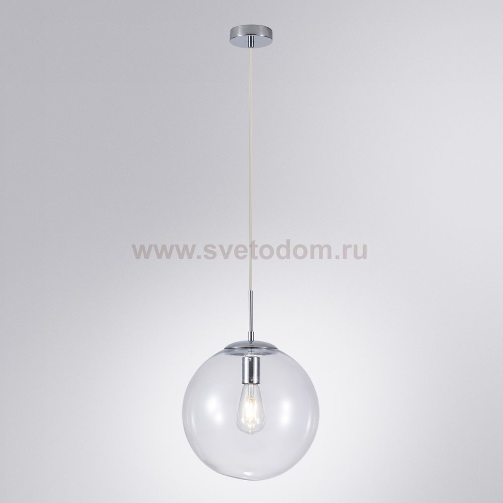 Светильник подвесной 300мм прозрачный Arte Lamp A1930SP-1CC VOLARE