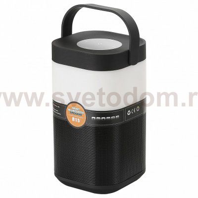 Светильник-колонка Bluetooth+FM+Micro SD Arte lamp A2005LT-1BK RGB MUSIC BAND
