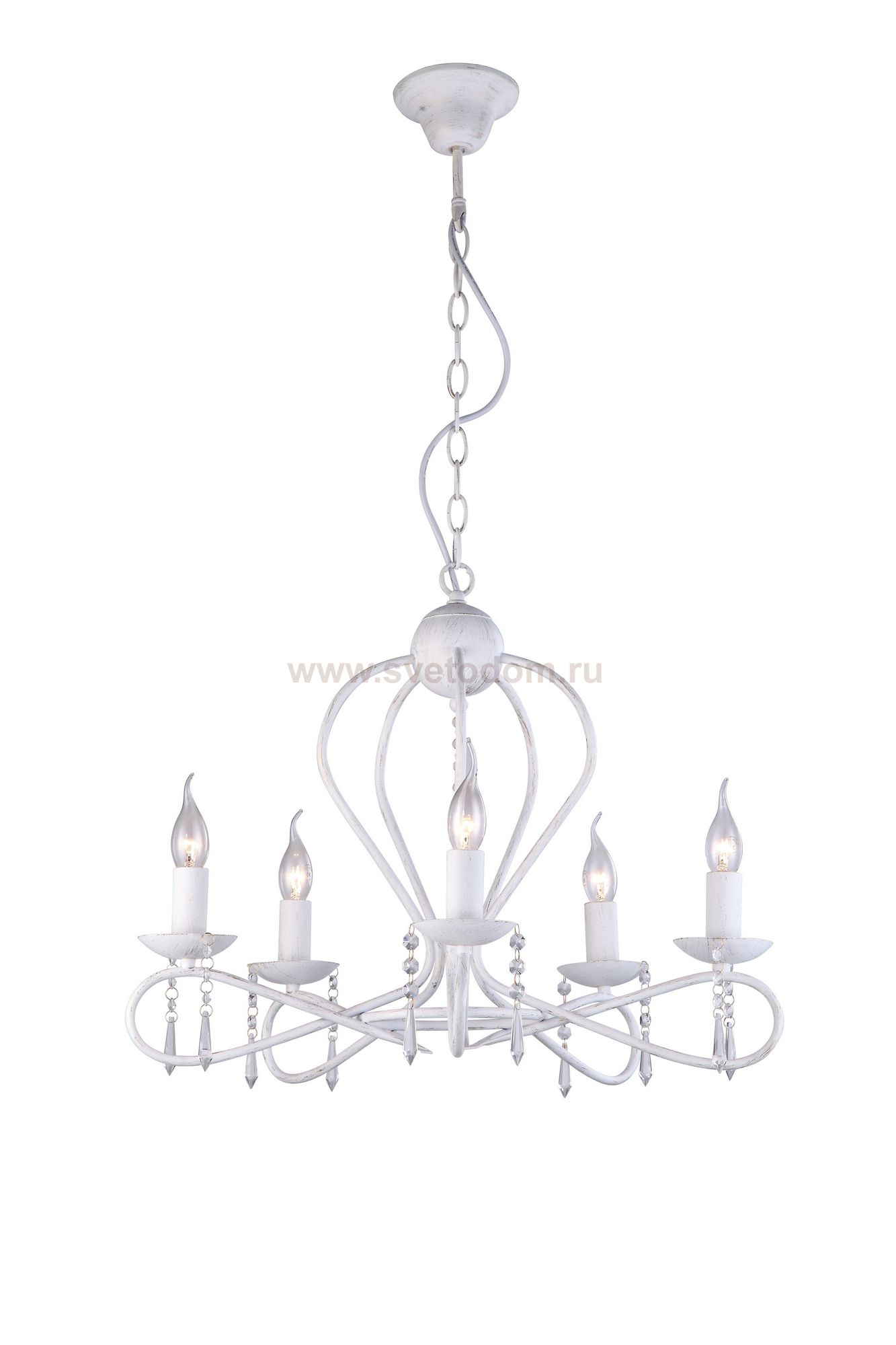 Подвесная люстра Arte lamp A2010LM-5WG Galeone