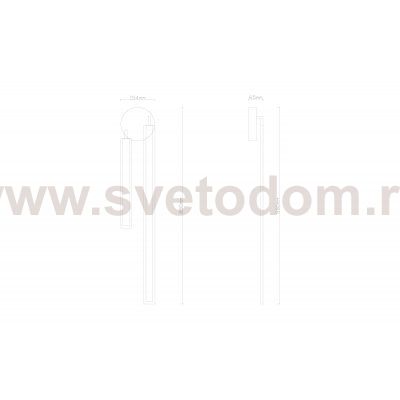 Декоративные подсветки Arte Lamp A2019AP-36BK DABIH