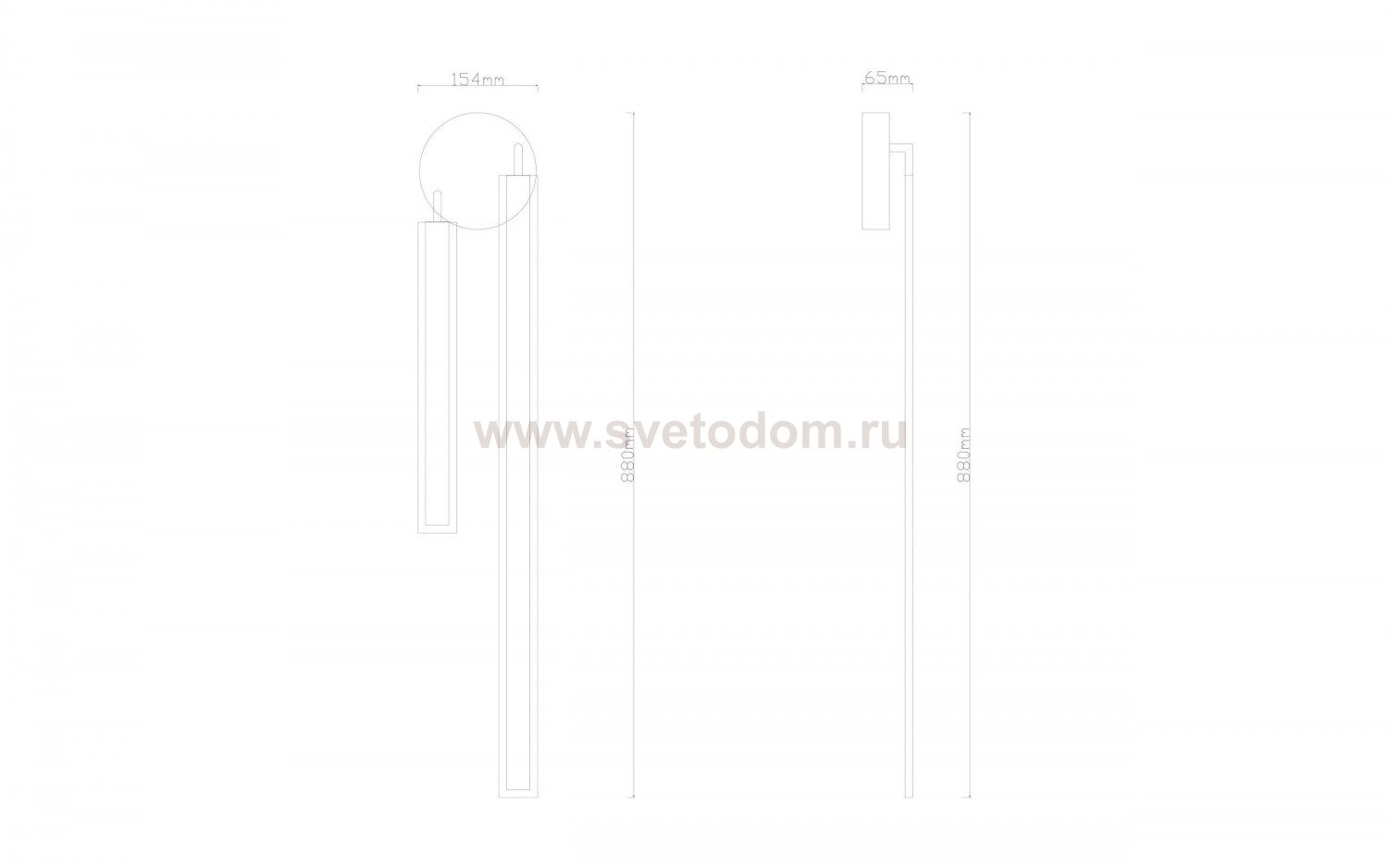 Декоративные подсветки Arte Lamp A2019AP-36WH DABIH