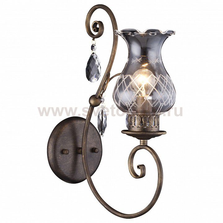 Светильник настенный Arte lamp A2053AP-1BR PALERMO