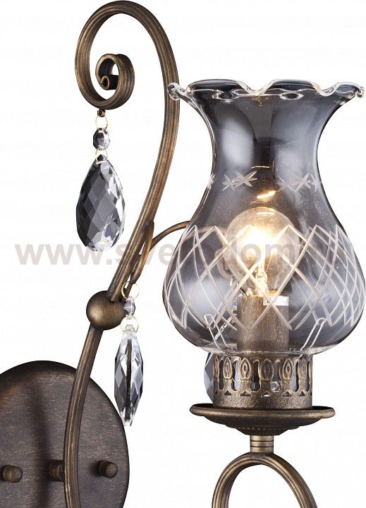 Светильник настенный Arte lamp A2053AP-1BR PALERMO
