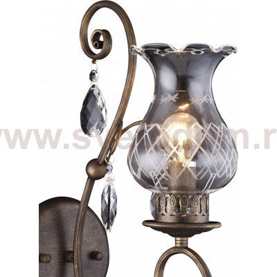 Светильник настенный Arte lamp A2053AP-1BR PALERMO