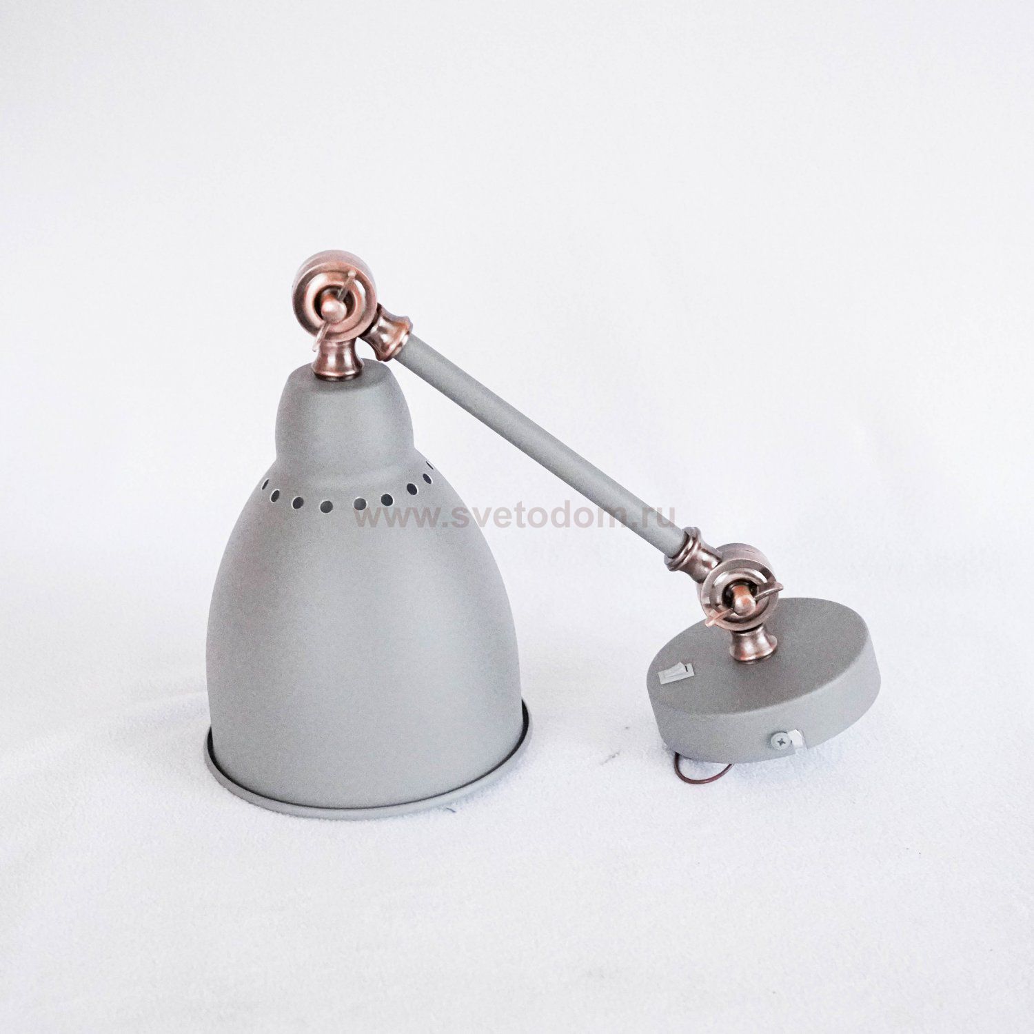 Светильник настенный Arte lamp A2054AP-1GY Braccio 
