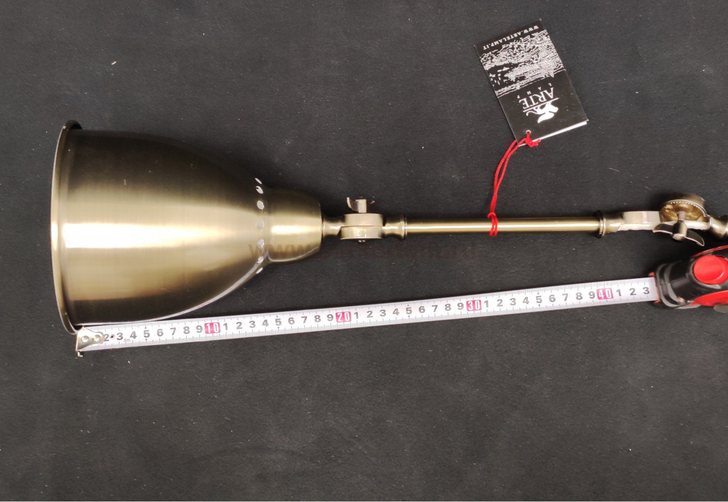 Светильник бра на штанге Arte Lamp A2055AP-1AB BRACCIO