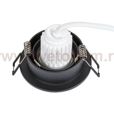 Точечный встраиваемый светильник Arte Lamp A2067PL-1BK TARF MINI