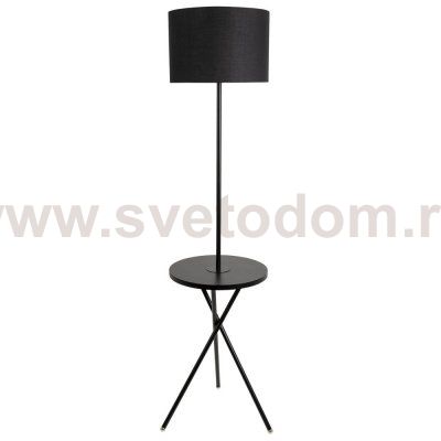 Торшер с одним плафоном Arte Lamp A2070PN-1BK COMBO