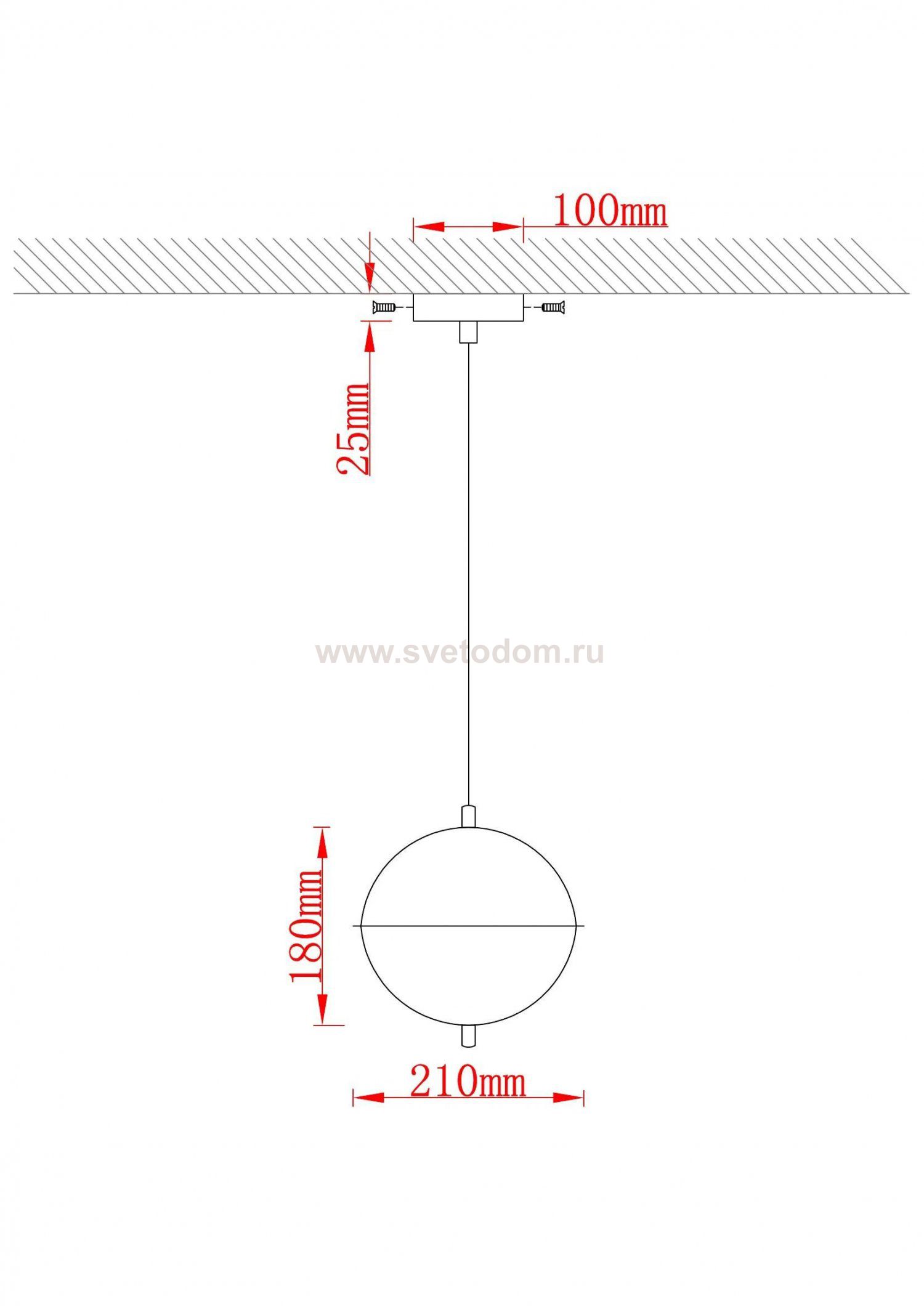 Подвес Arte Lamp A2089SP-5GO ANDROMEDA