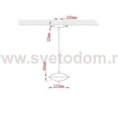 Подвес Arte Lamp A2089SP-6GO ANDROMEDA