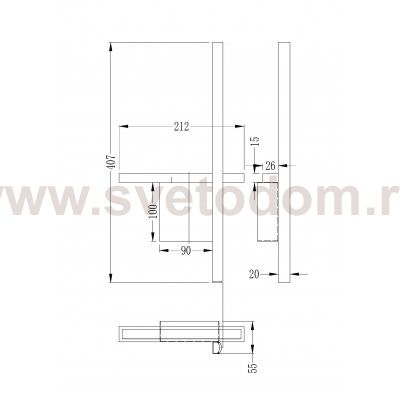 СВЕТИЛЬНИК НАСТЕННЫЙ Arte Lamp A2126AP-8BK CHIC