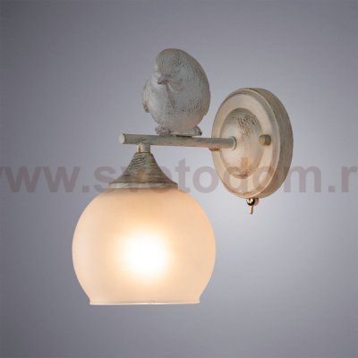 Светильник настенный бра Arte Lamp A2150AP-1WG GEMELLI