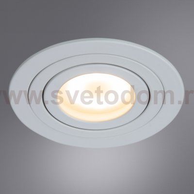 Светильник встраиваемый белый Arte lamp A2167PL-1WH TARF