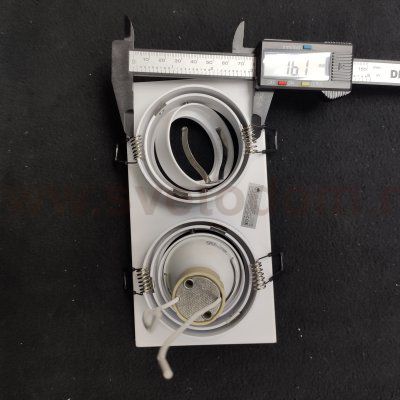 Светильник встраиваемый двойной Arte lamp A2168PL-2WH TARF 2*GU10