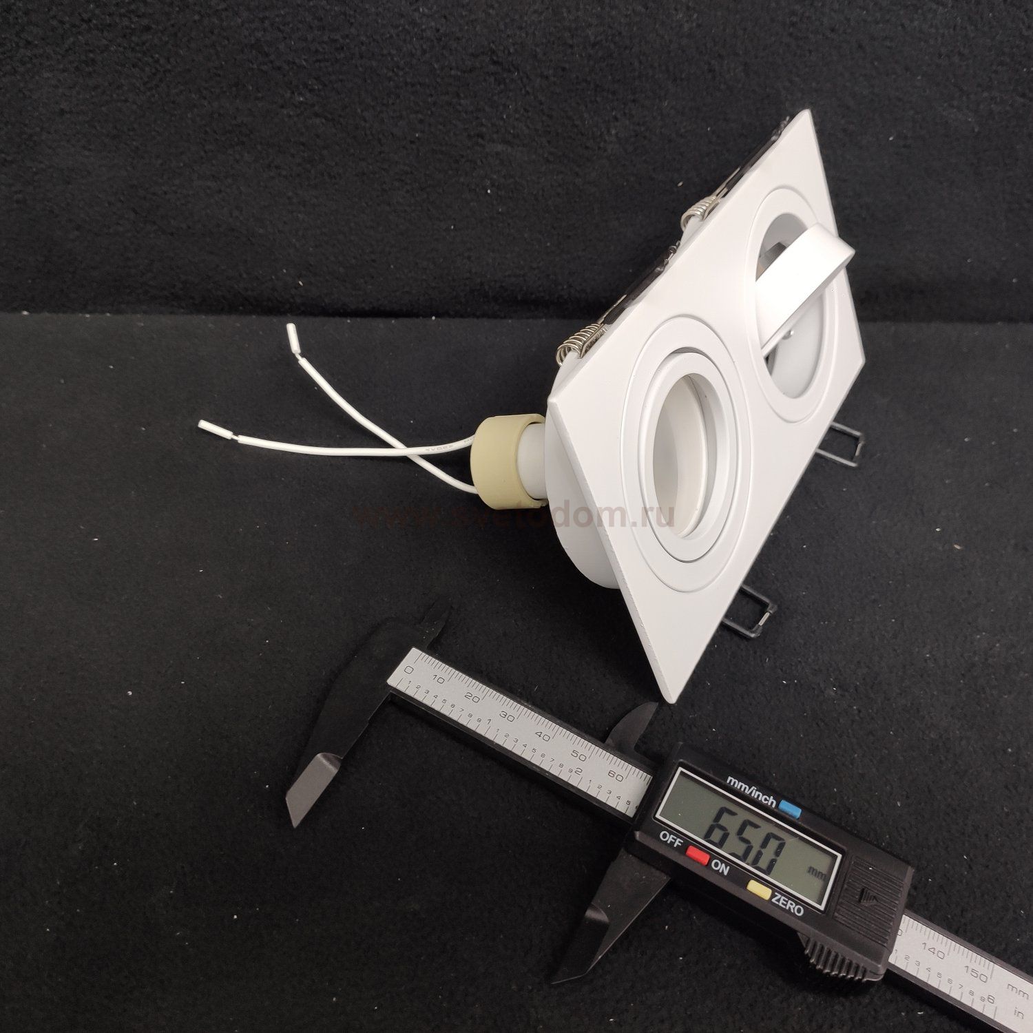 Светильник встраиваемый двойной Arte lamp A2168PL-2WH TARF 2*GU10